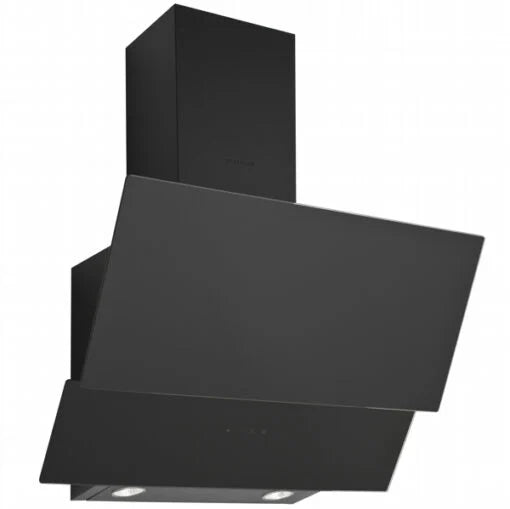 Silverline‑60 cm Black Chimney Cooker Hood