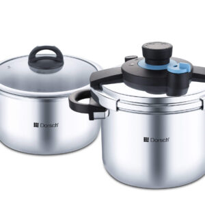 Dorsch GoPress Pressure Cooker Set – 6 L & 8 L
