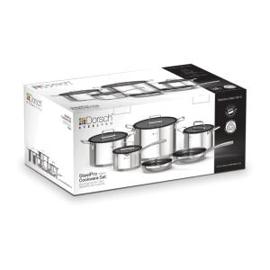 Dorsch 10-Piece Stainless Steel Cookware Set
