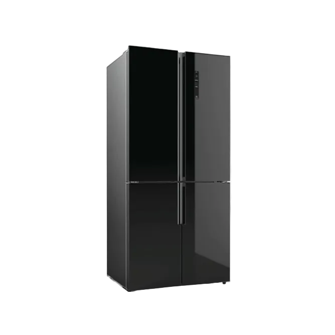 Thomson 4‑Door Refrigerator TH4D‑492B Black Glass