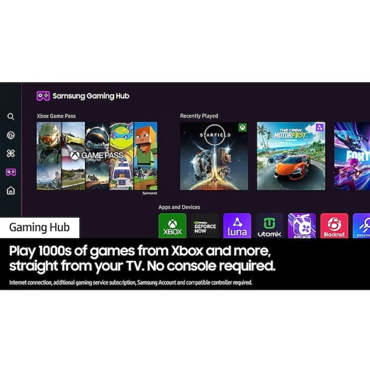 Samsung Crystal UHD 4K Smart TV 50" – UA50DU8000U