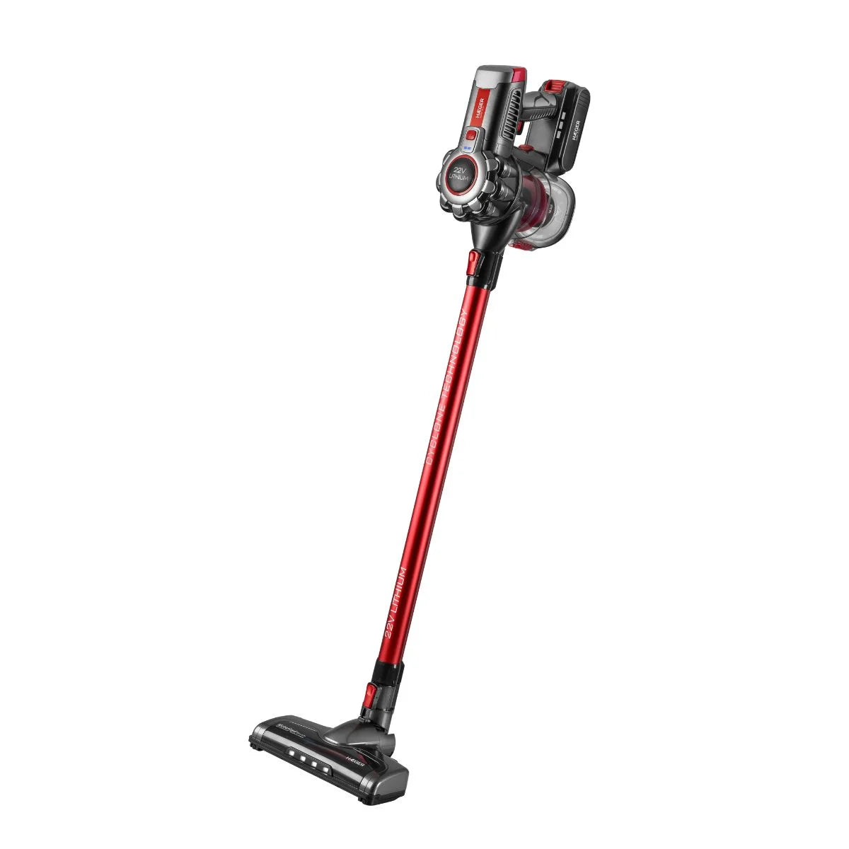 Haeger jupiter cordless upright vacuum cleaner vc-22v049a