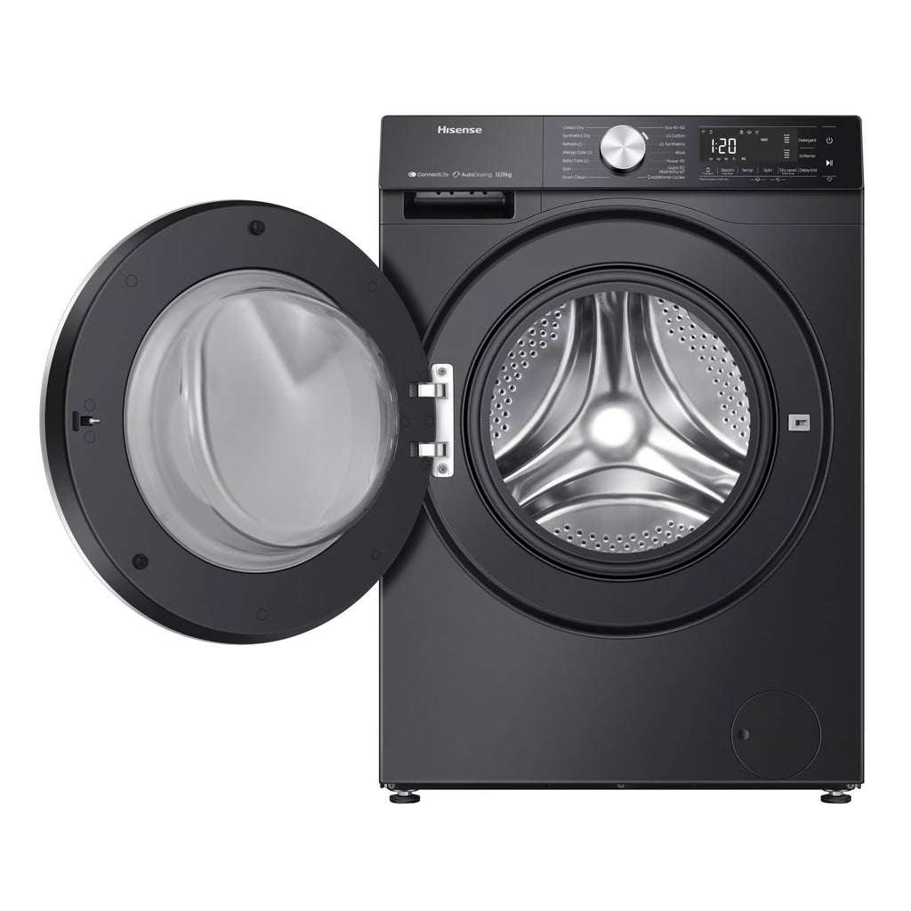 Hisense  2-in-1 Washer & Dryer – 12kg Wash / 8kg Dry