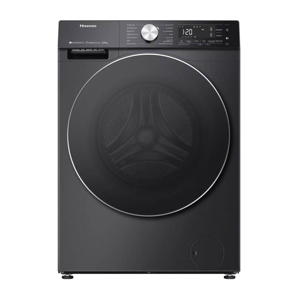 Hisense  2-in-1 Washer & Dryer – 12kg Wash / 8kg Dry