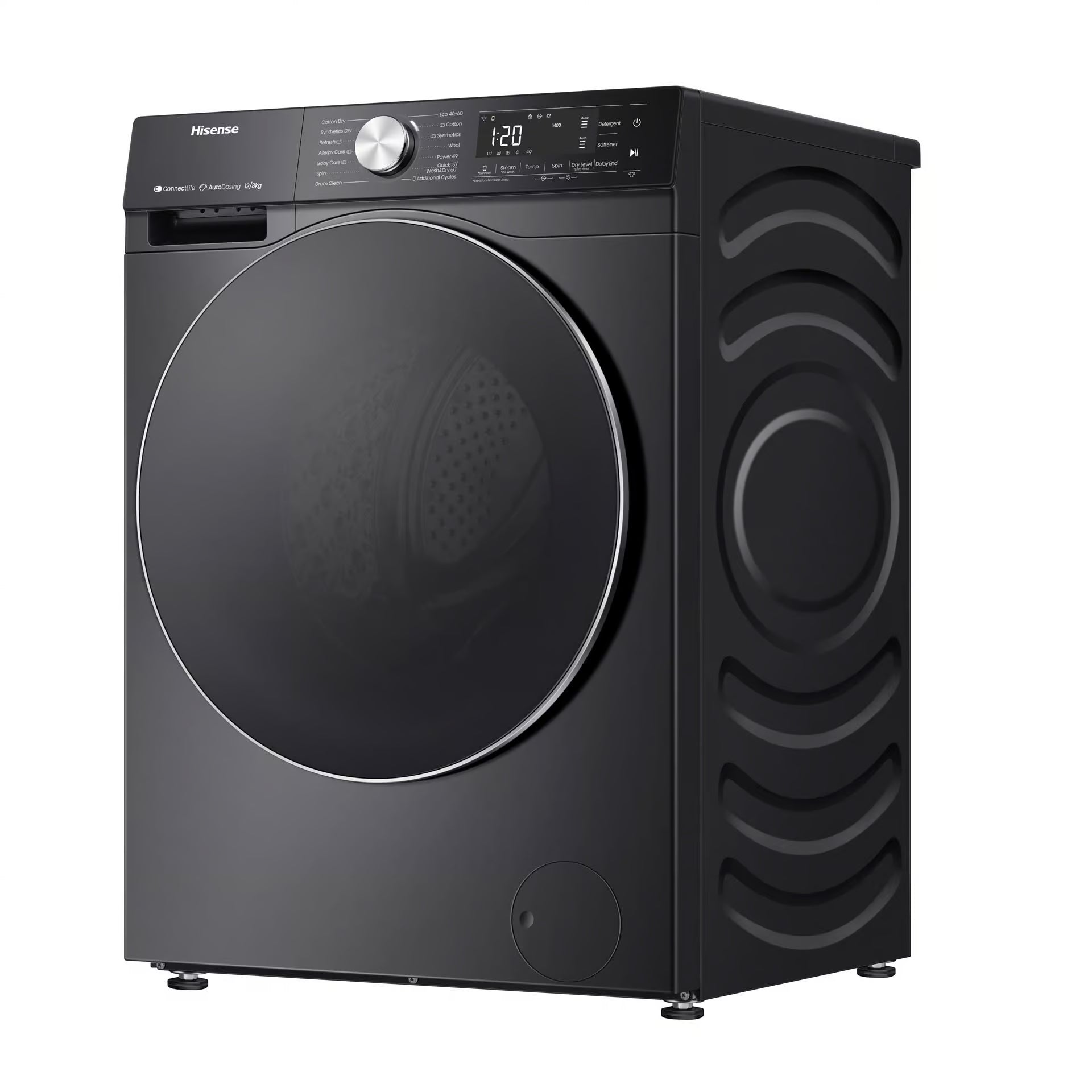 Hisense  2-in-1 Washer & Dryer – 12kg Wash / 8kg Dry