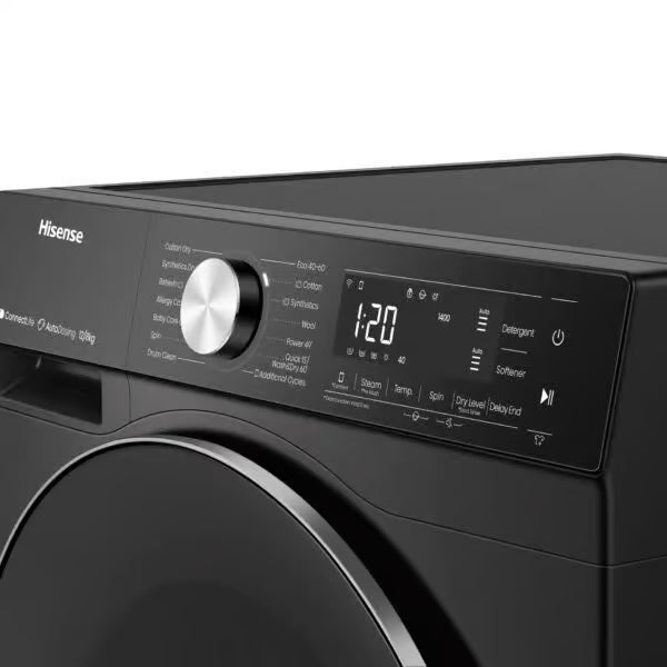 Hisense  2-in-1 Washer & Dryer – 12kg Wash / 8kg Dry