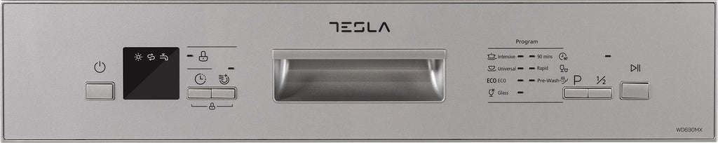 Tesla Freestanding Dishwasher 14 Place Settings – Inox