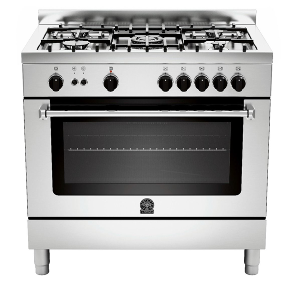La Germania AMS95C81CBX – 90 cm Gas Cooker with Convection