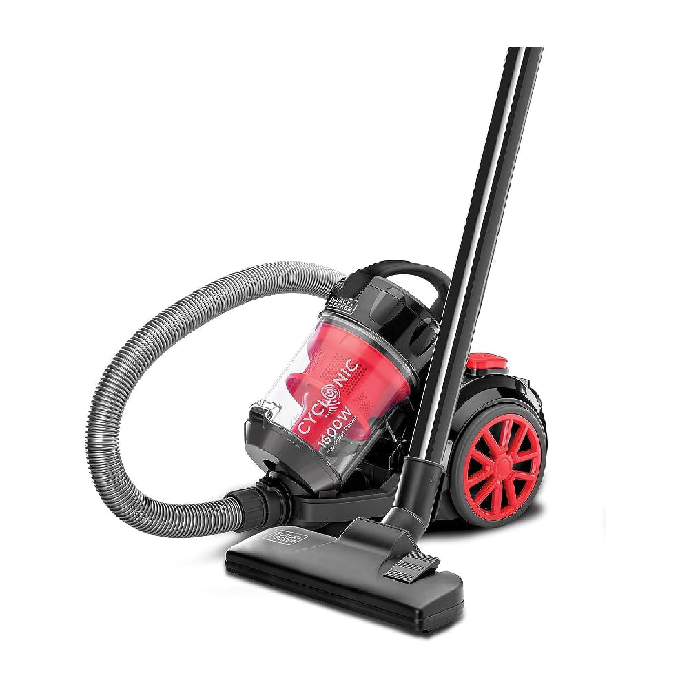 Black & Decker Multi-Cyclonic Bagless Canister Vacuum | VM1680-B5 – 1600W