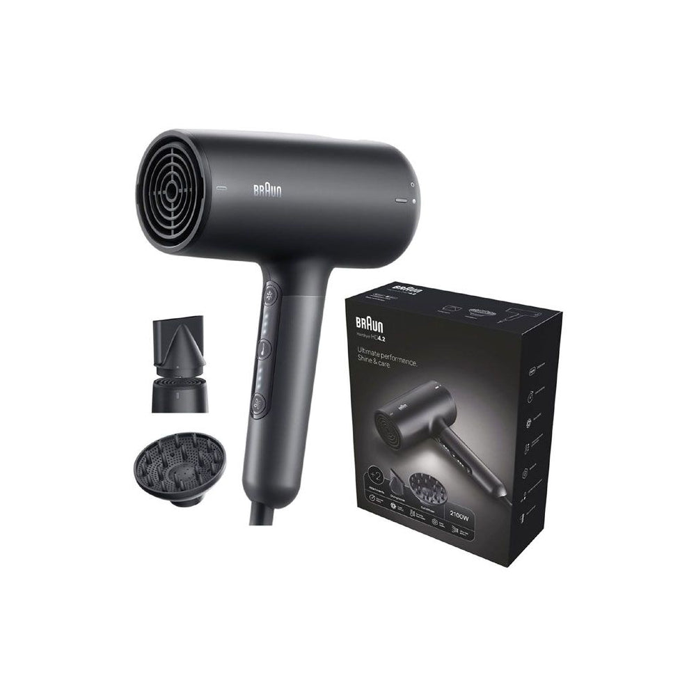 Braun Hairdryer Ion Black