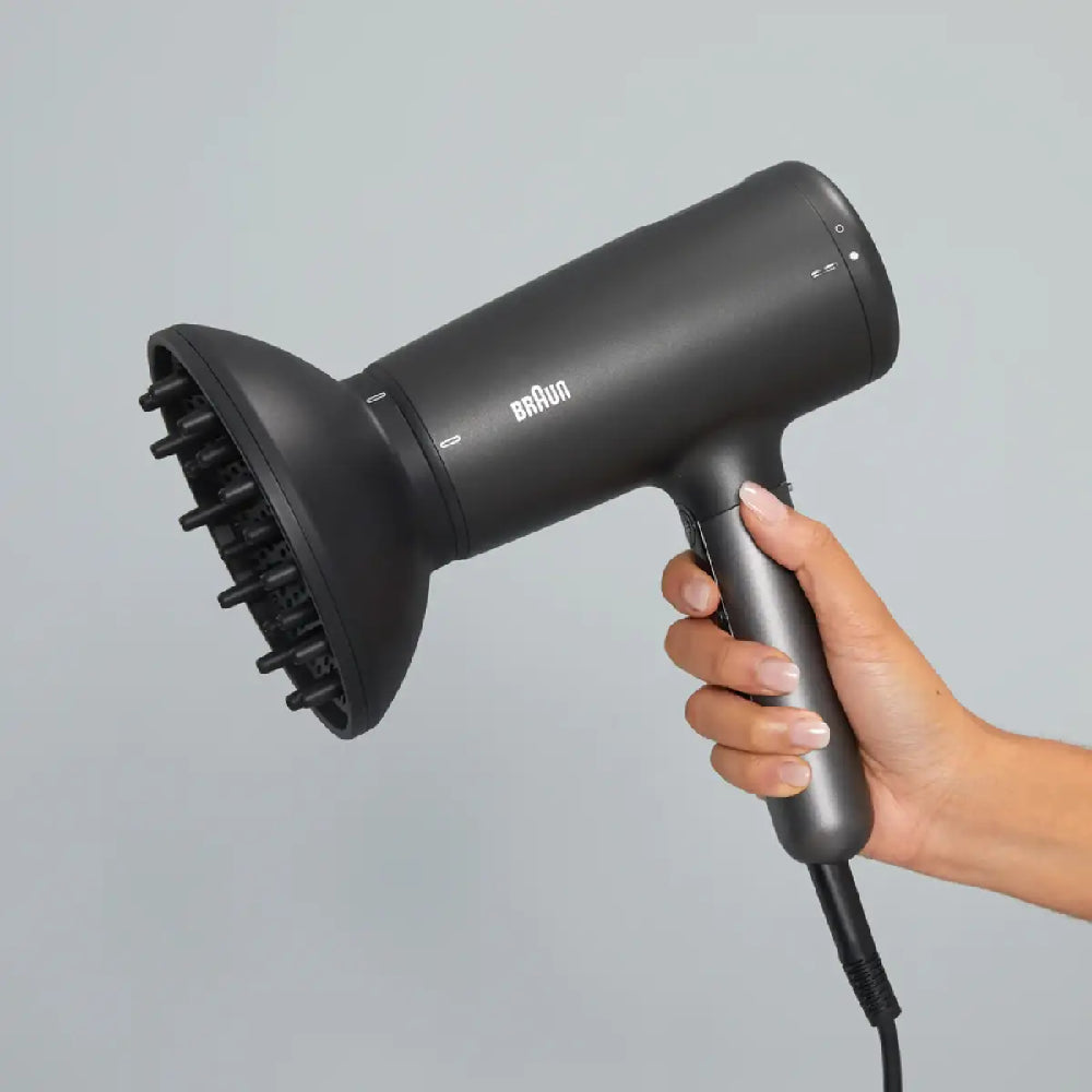 Braun Hairdryer Ion Black
