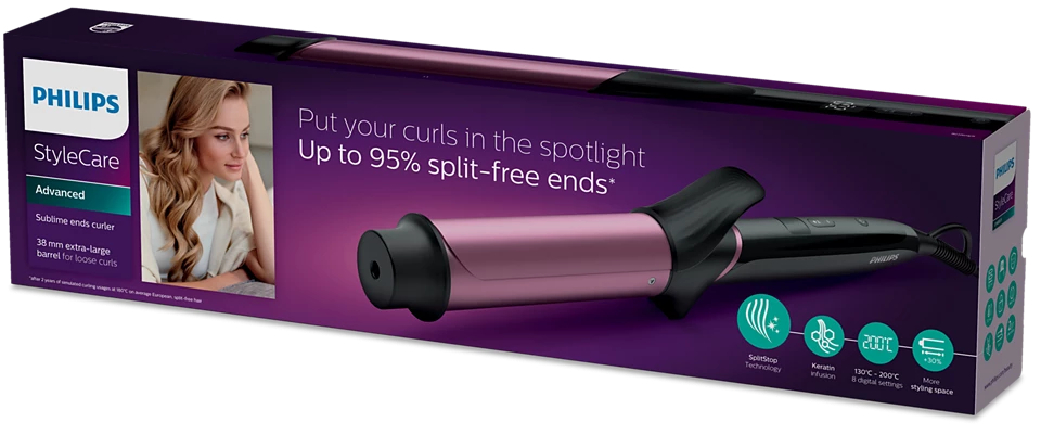 Philips StyleCare SplitStop Curler
