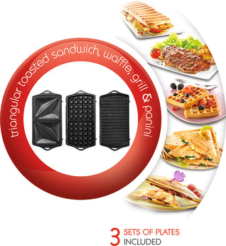 MOULINEX Break Time Sandwich Maker – SW612543