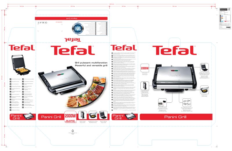 Tefal PANINI GRILL