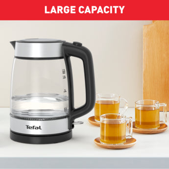 Tefal Glass Electric Kettle – 1.7L