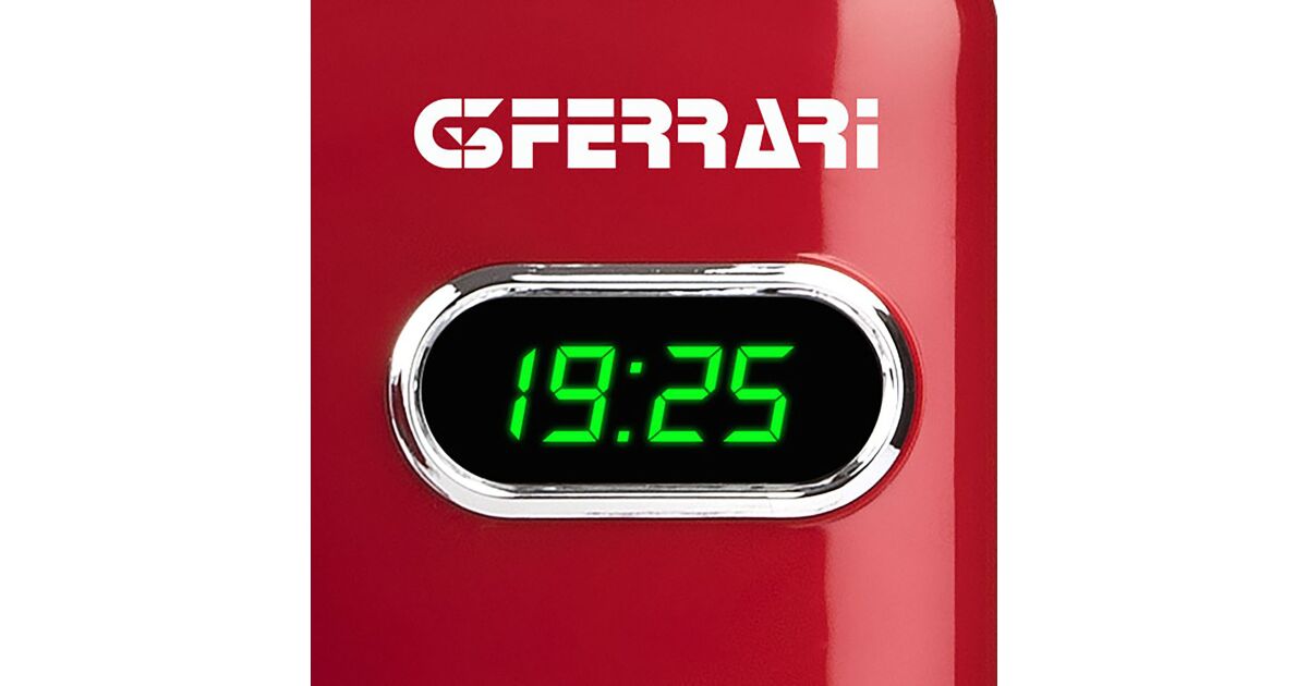 G3 Ferrari Retro Microwave Oven – Red
