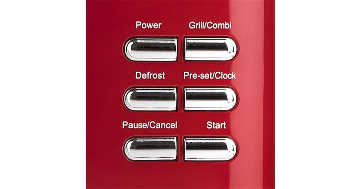 G3 Ferrari Retro Microwave Oven – Red