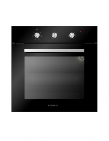 France FGG60BFAN 60 cm Built-In Gas Oven – Black