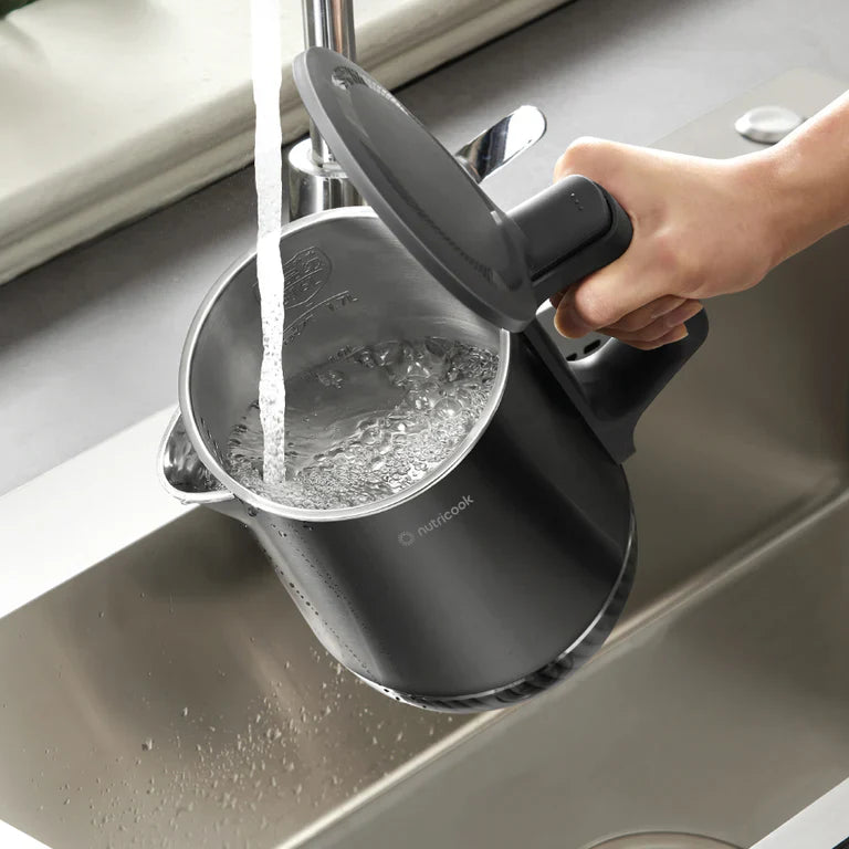 Nutricook Stainless Steel Electric Kettle 1.7L – 1800W