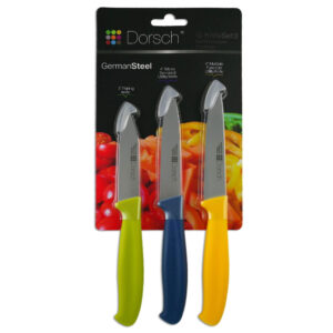 Dorsch Colorful Sharp Knife Set – 3 Pieces