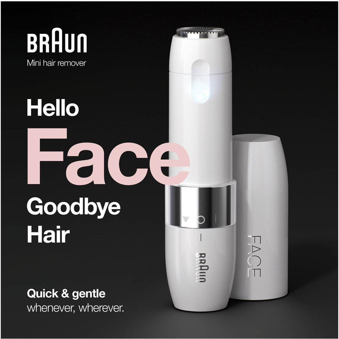 Braun Face Mini – Women's Electric Face Shaver
