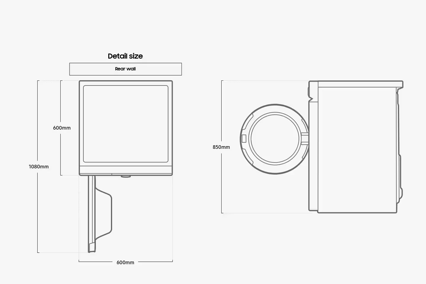 Samsung Front Load Washing Machine 11Kg