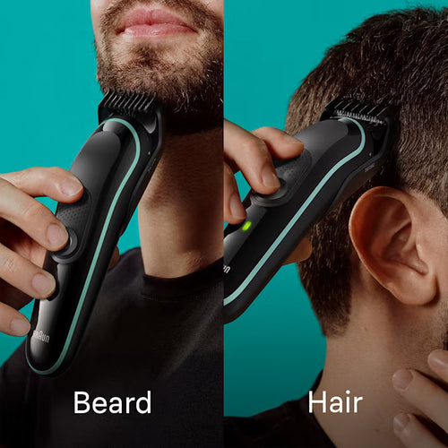 Braun 8-in-1 Style Kit 3 Beard & Hair Grooming Kit (Green)