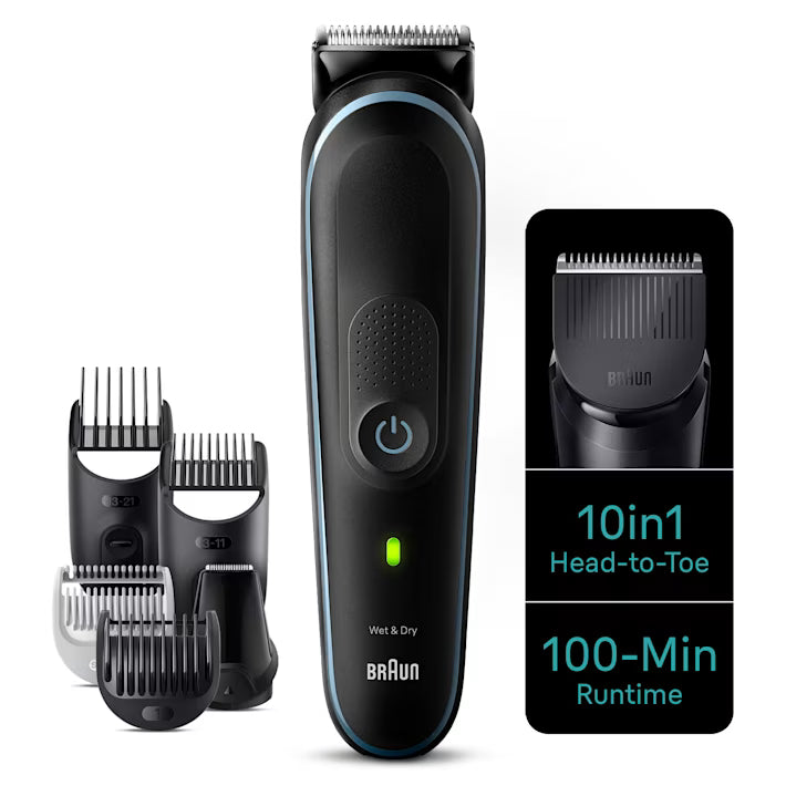 Braun 10-in-1 Style Kit 5 – Beard, Body & Hair Grooming Kit