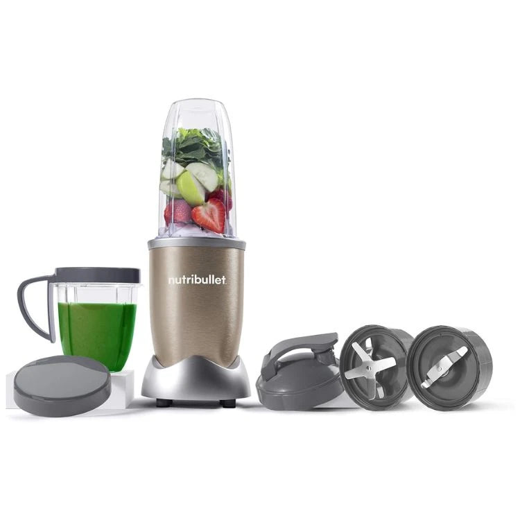 Nutribullet NB9-1012 Multi-Function Blender – 900 W, 10-Piece Set, Champagne
