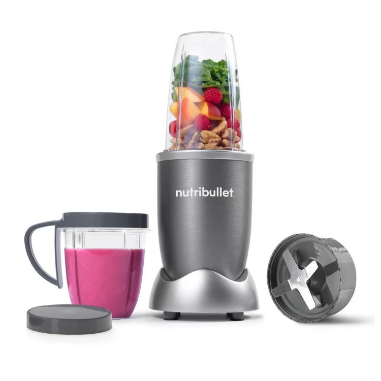 Nutribullet NBR-0812 Multi-Function Blender – 600 W, 8-Piece Set, Grey
