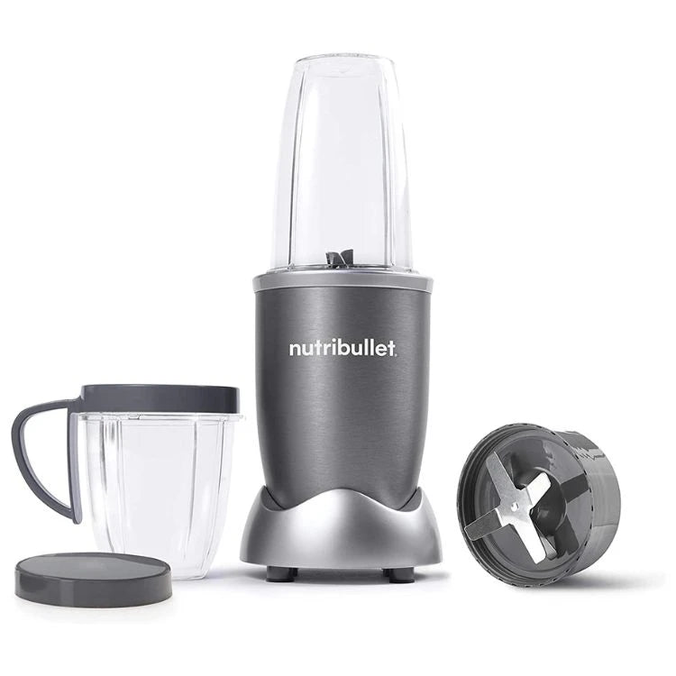 Nutribullet NBR-0812 Multi-Function Blender – 600 W, 8-Piece Set, Grey