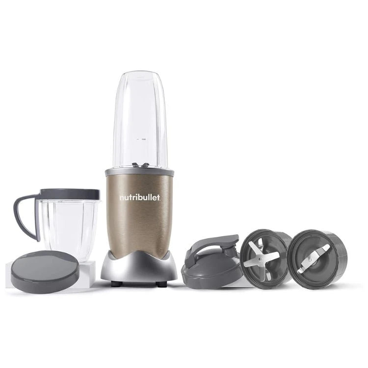 Nutribullet NB9-1012 Multi-Function Blender – 900 W, 10-Piece Set, Champagne