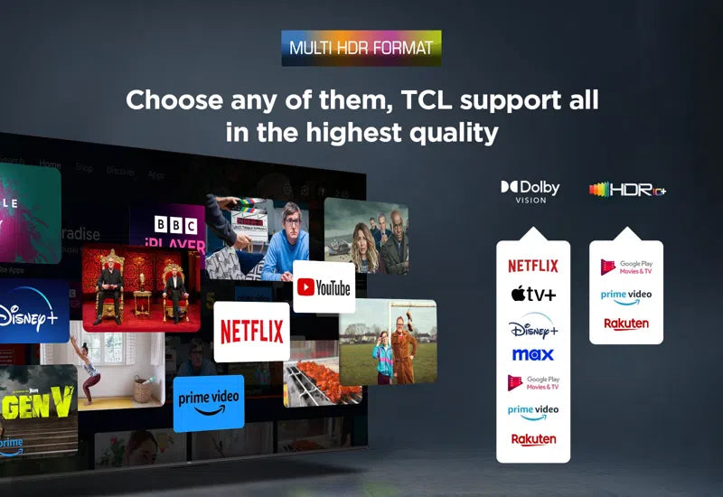 TCL 65P7K 65″ QLED 4K UHD Smart Google TV