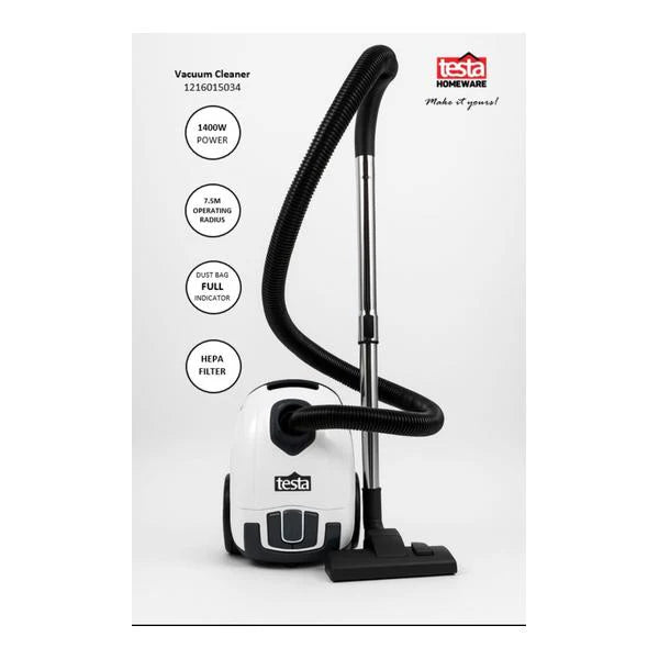Testa Vacuum Cleaner – 1400W Power