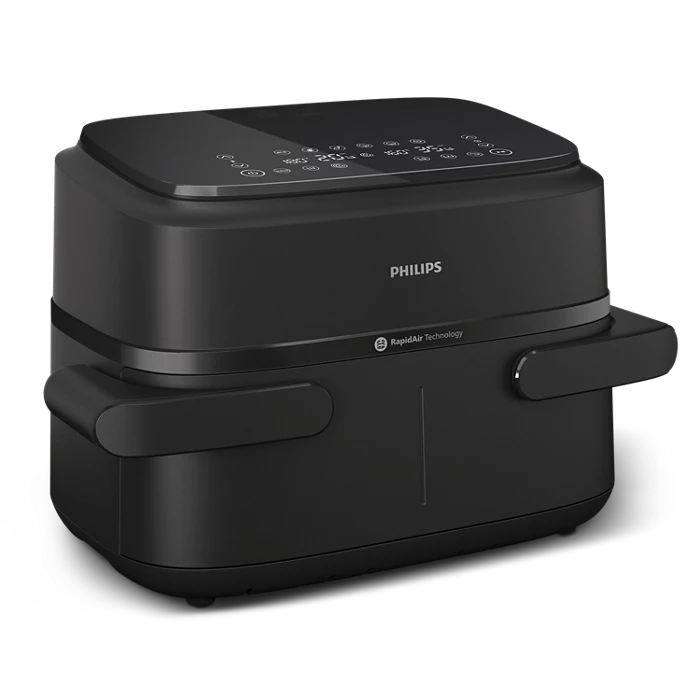 Philips 1000 Series Airfryer Dual Basket  – 7.1L Compact Design