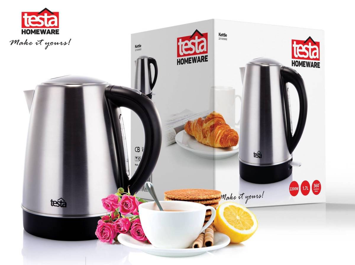 Testa Electric Kettle 5002 – 1.7L, 2200W
